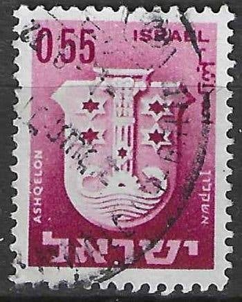 Israël 1965/1967 - Yvert 283A - Armoiries de la ille - (ST), Envoi, Affranchi
