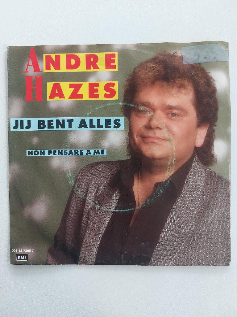 Andre Hazes - Jij Bent Alles (1986), Enlèvement ou Envoi, En néerlandais, Single