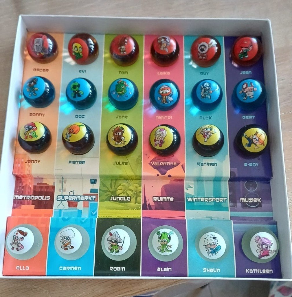 Complete Albert Heijn Marble Manias verzameling, Albert Heijn, Ophalen of Verzenden