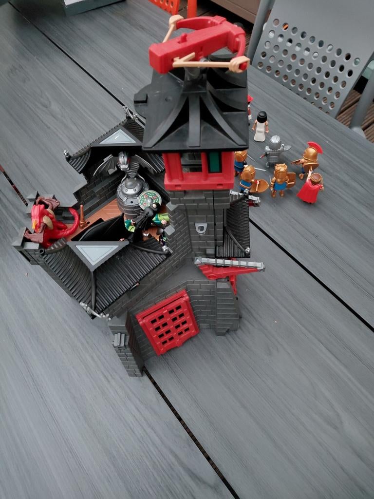 Playmobil ridderkasteel, Ophalen