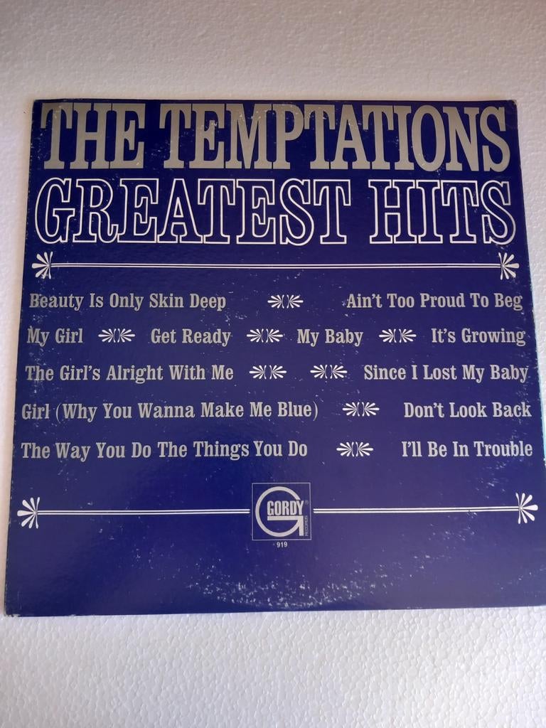 THE TEMPTATIONS.  GREATEST HITS. 1966 USA. LP, Cd's en Dvd's, Vinyl | Overige Vinyl, Ophalen of Verzenden