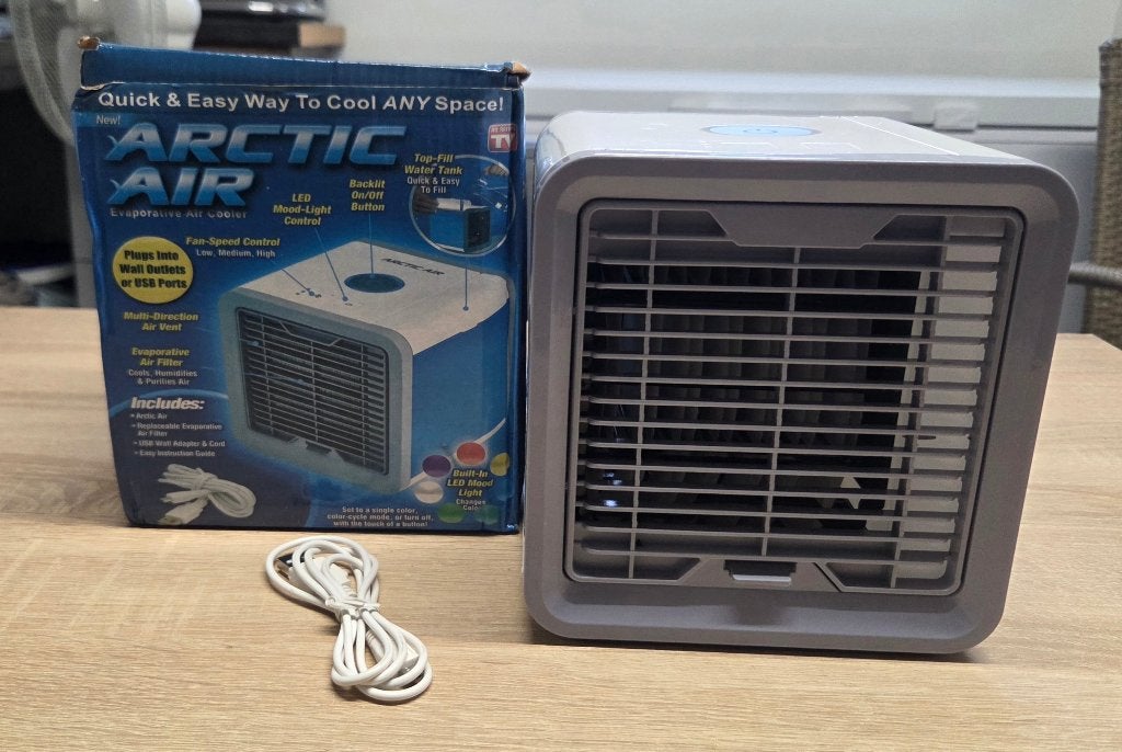 Aircooler, Ophalen, Minder dan 60 m³, Nieuw, 3 snelheden of meer