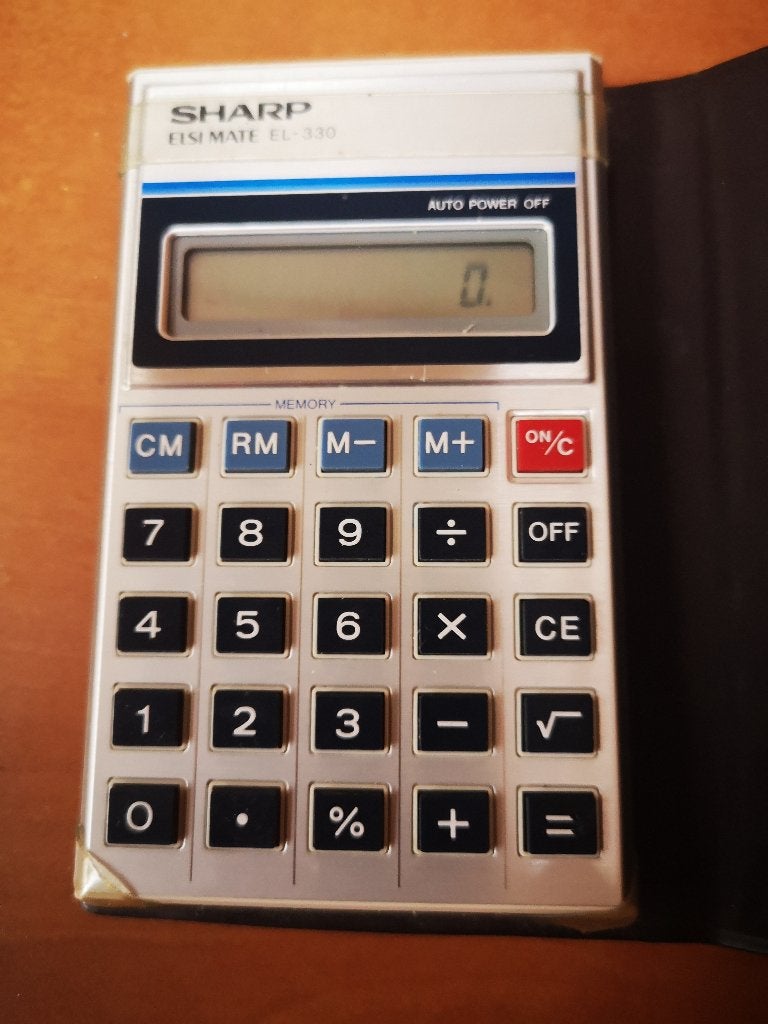 Calculatrice Sharp, Enlèvement ou Envoi