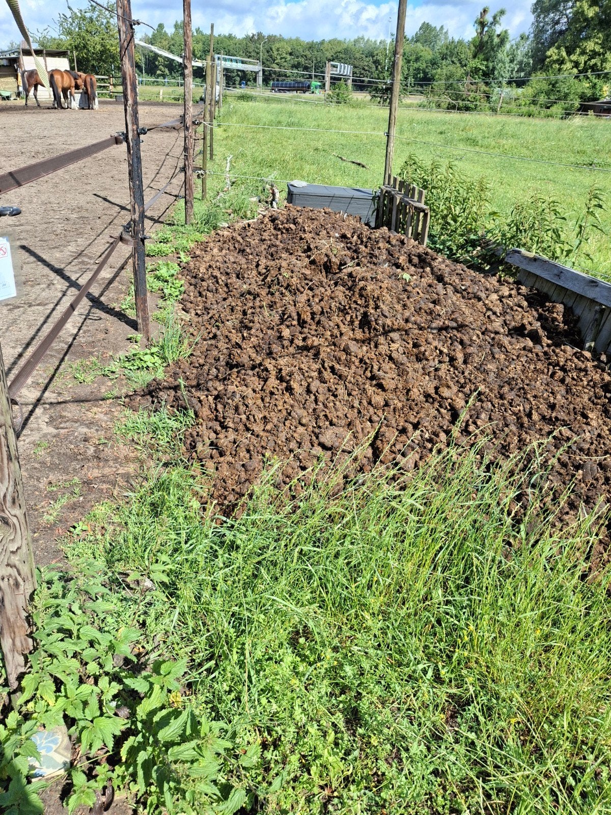 Paardenmest, Jardin & Terrasse, Enlèvement