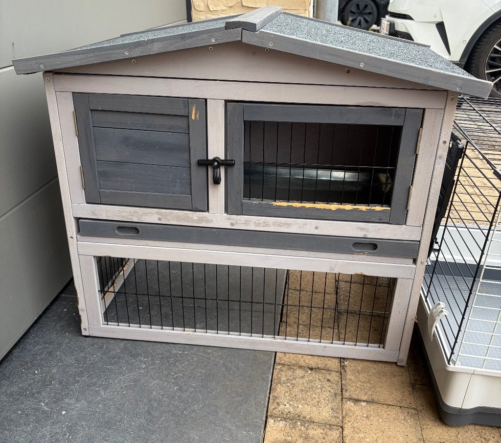 Clapier + Grande cage, Animaux & Accessoires, Enlèvement, Cage