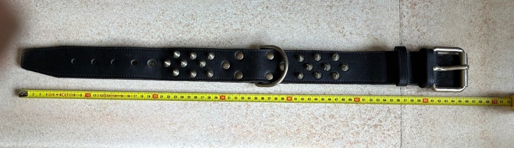 hondenhalsband, Dieren en Toebehoren, Hondenhalsbanden en Penningen, Ophalen, Zo goed als nieuw