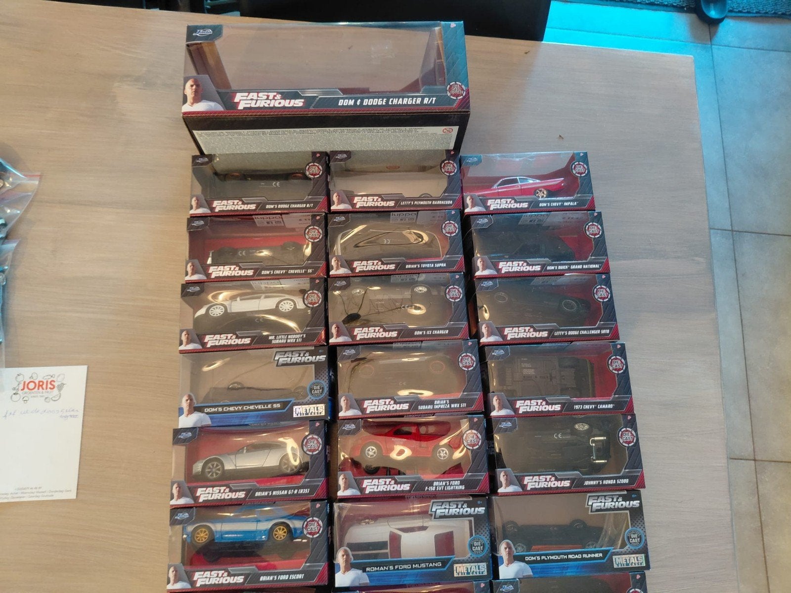 fast and the furios auto´s, Ophalen, Gebruikt, Auto's