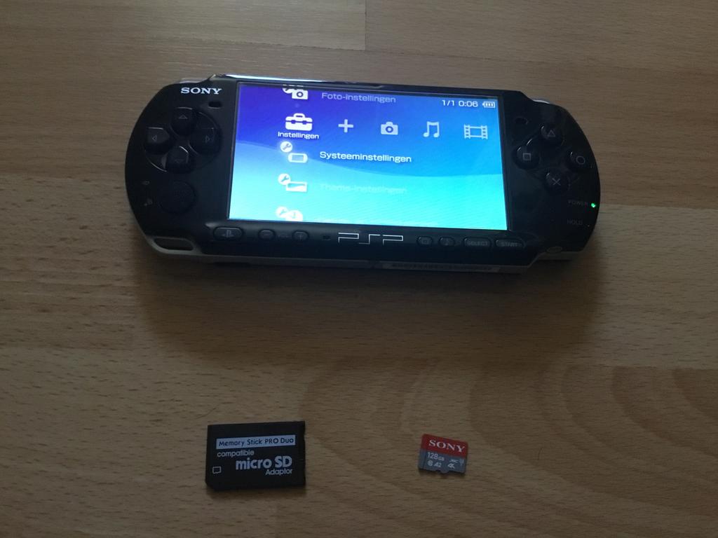 Psp console Jailbreak, Games en Spelcomputers, Ophalen of Verzenden, Zo goed als nieuw, PSP