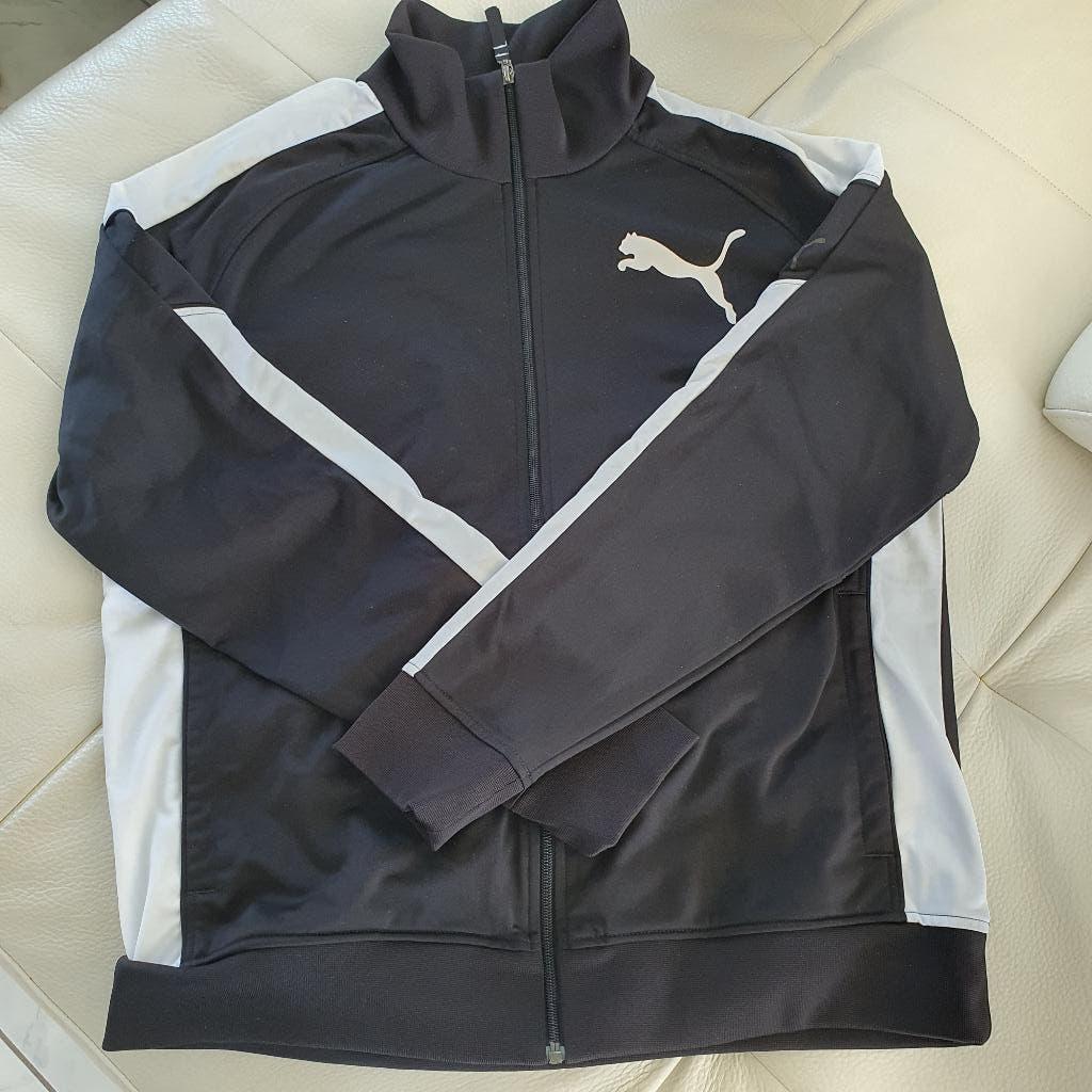 Puma - Jogging, Kleding | Heren, Sportkleding, Ophalen, Zwart, Zo goed als nieuw, Algemeen
