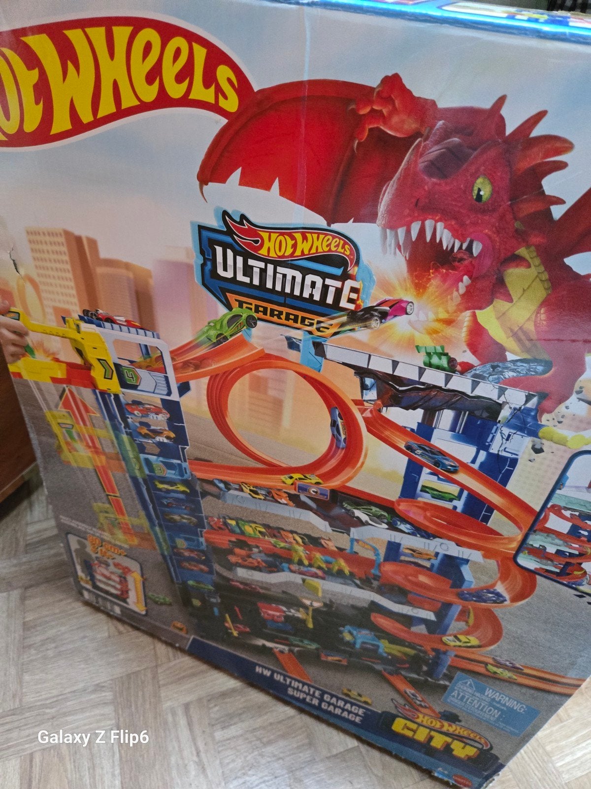 Ultimate hotwheels garage, Ophalen, Zo goed als nieuw, Racebaan, Hot Wheels