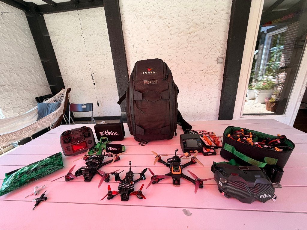 FPV Freestyle Drones Apex Kiss DJI Vista, 250 tot 900 gram, Gebruikt, Overige merken, Ophalen of Verzenden