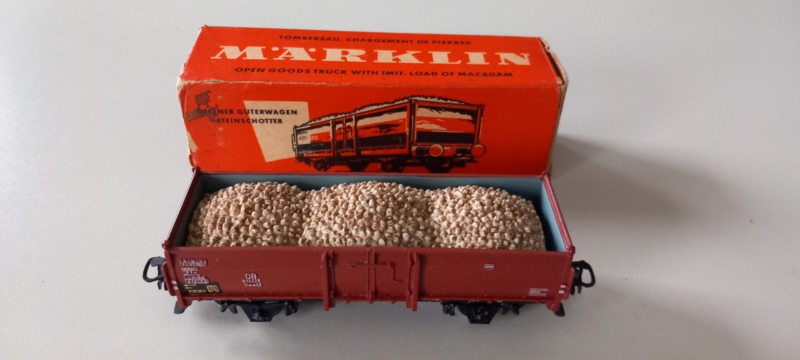 Wagon tombereau Marklin 4603 + boîte d'origine, Hobby & Loisirs créatifs, Enlèvement ou Envoi, Wagon, Märklin