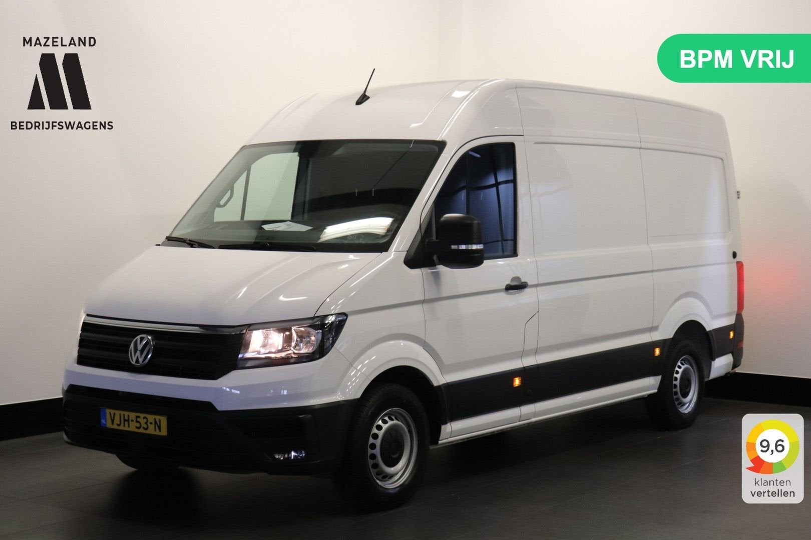 Volkswagen Crafter 2.0 TDI 140PK L3H3 EURO 6 - Airco - Navi, Auto's, Parkeersensor, Bedrijf, Onderhoudsboekje, Te koop