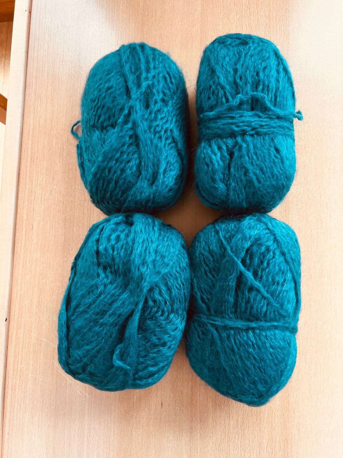 4 bollen beigaren - breinaald 6-7, Hobby & Loisirs créatifs, Tricot & Crochet, Enlèvement, Neuf