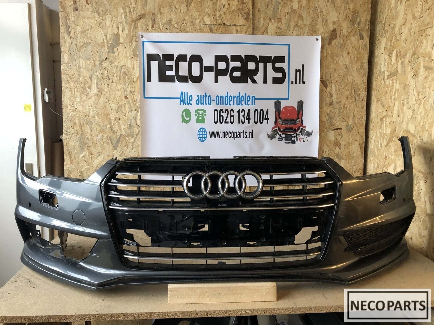 Audi A7 s7 facelift s line bumper voorbumper 4xpdc kls, -, Audi, Enlèvement, Utilisé