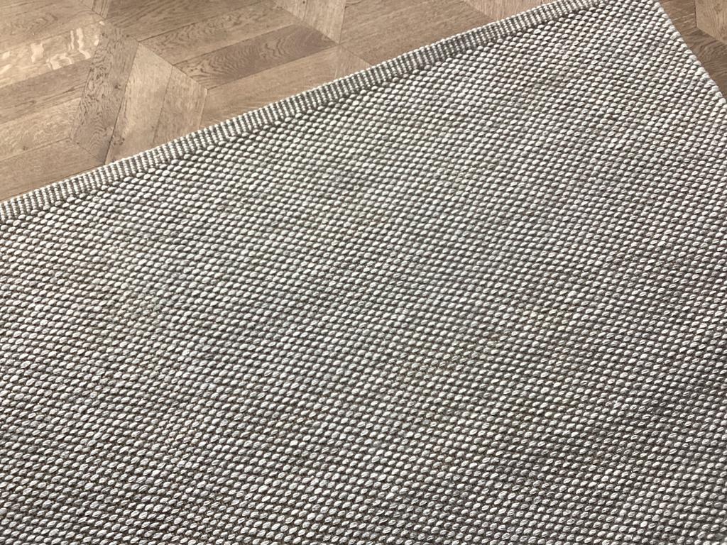 Vloerkleed scandi living, 200 x 300 cm, lichtgrijs en bruin, Maison & Meubles, Ameublement | Revêtements de sol, Enlèvement, Comme neuf