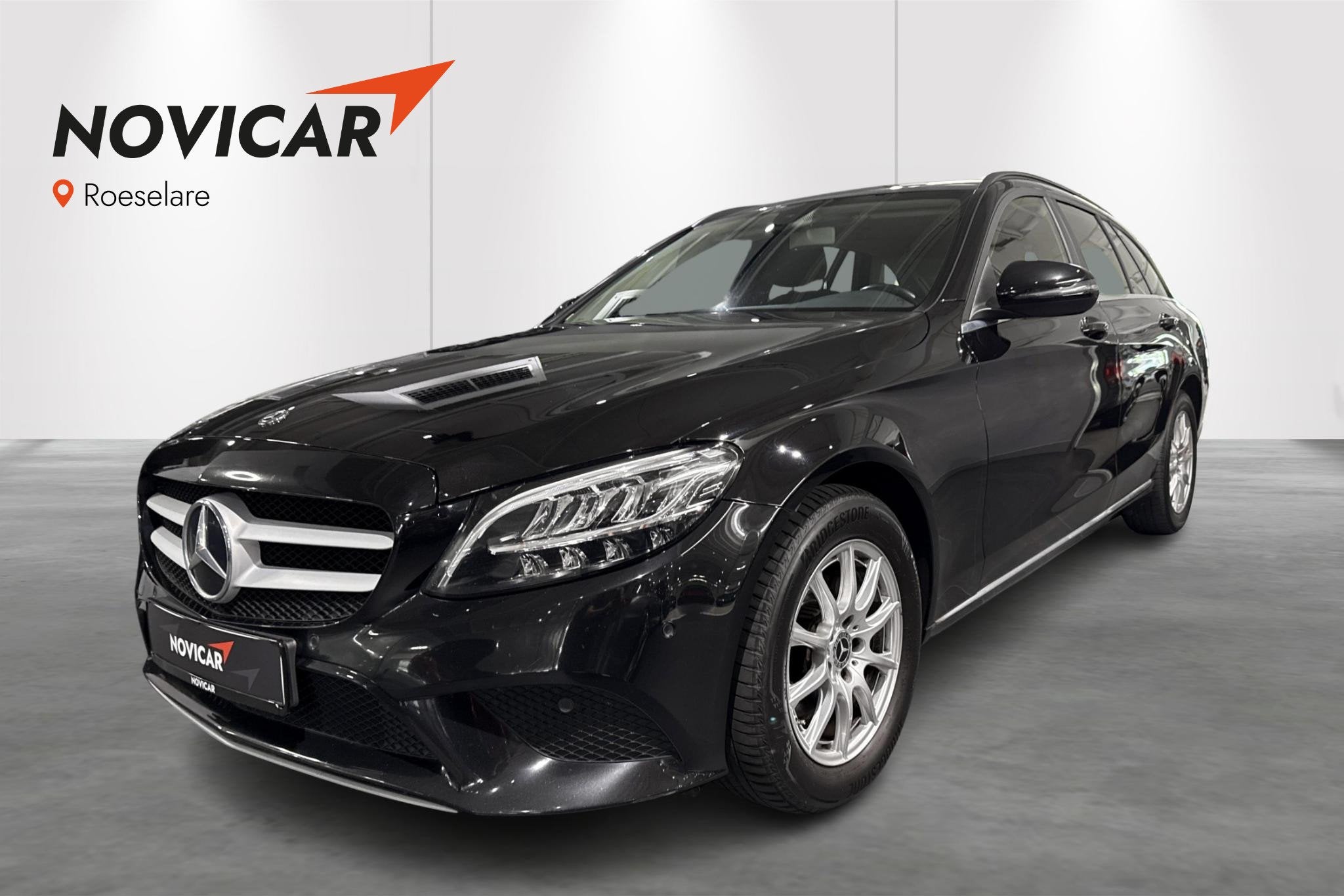 Mercedes-Benz C-klasse C 180 d Auto, Auto's, Zwart, 4 cilinders, 1600 cc, Zwart
