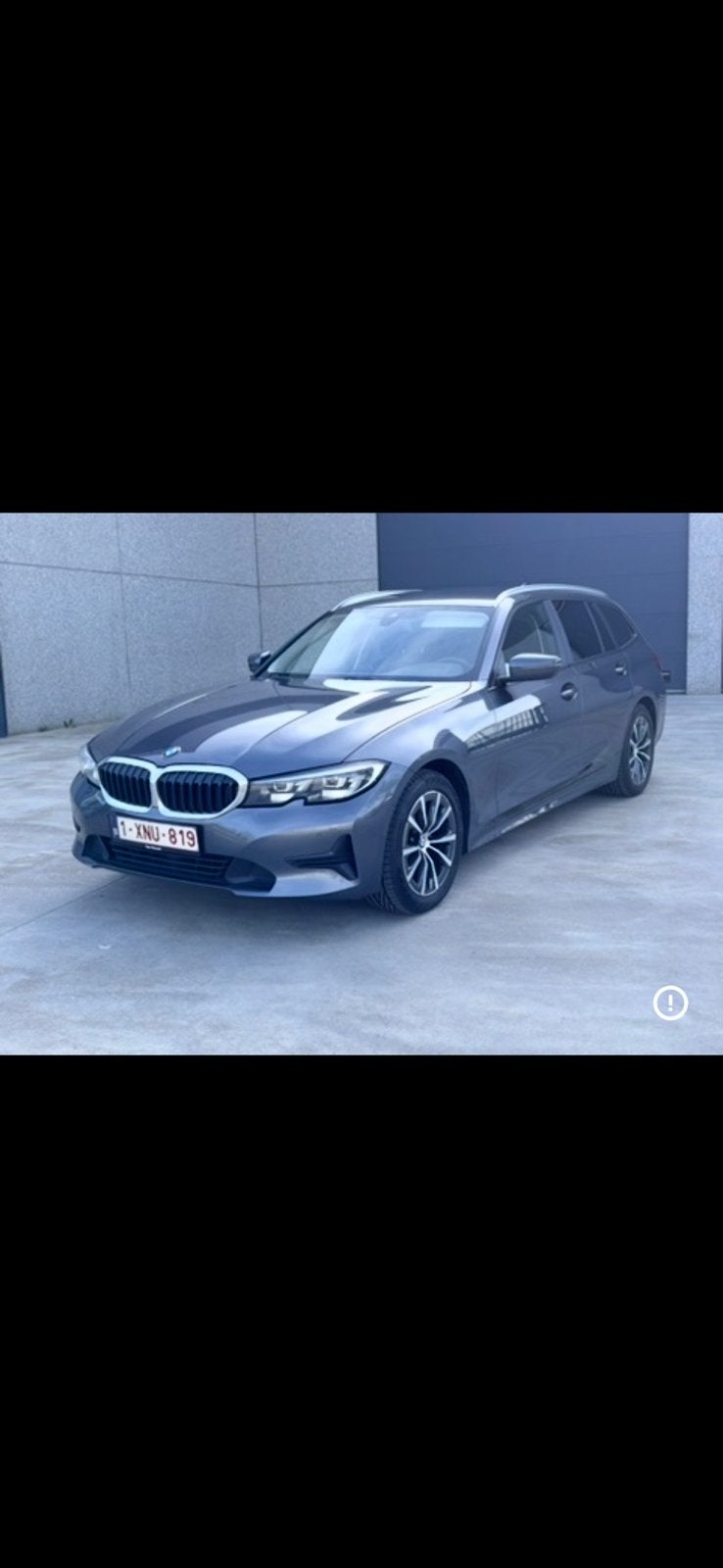 BMW 318d automaat, Auto's, Automaat, Euro 6, Zwart, Particulier