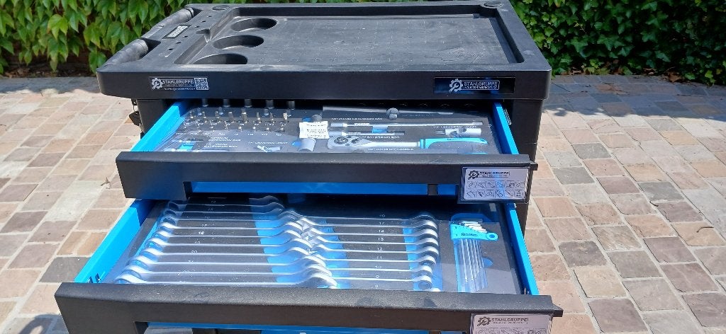Gereedschapswagen, Ophalen, Gevuld, Nieuw