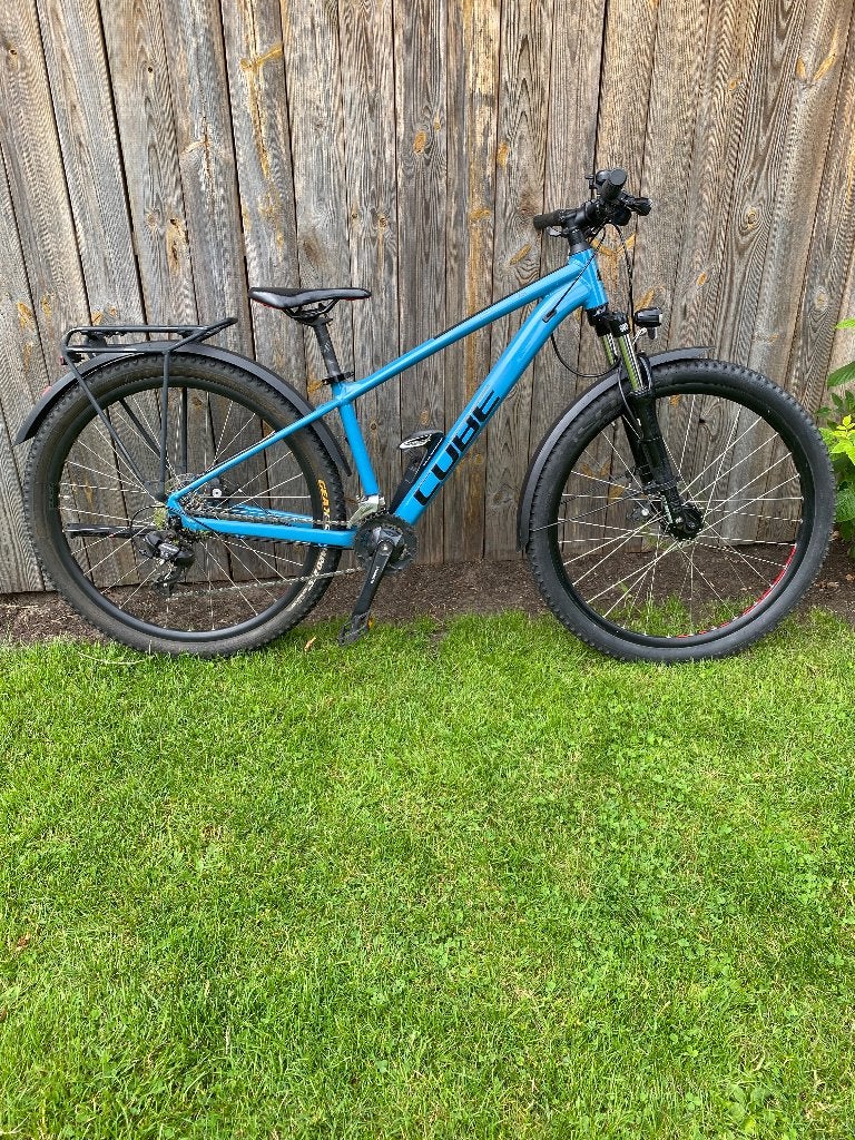 CUBE AIM mtb, Minder dan 45 cm, Ophalen, Zo goed als nieuw, Schijfrem