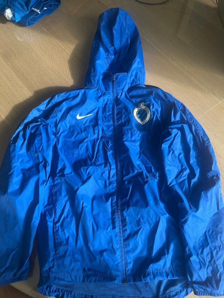 Regenjas Club Brugge, Maat S, Ophalen of Verzenden, Gebruikt, Clubaccessoires