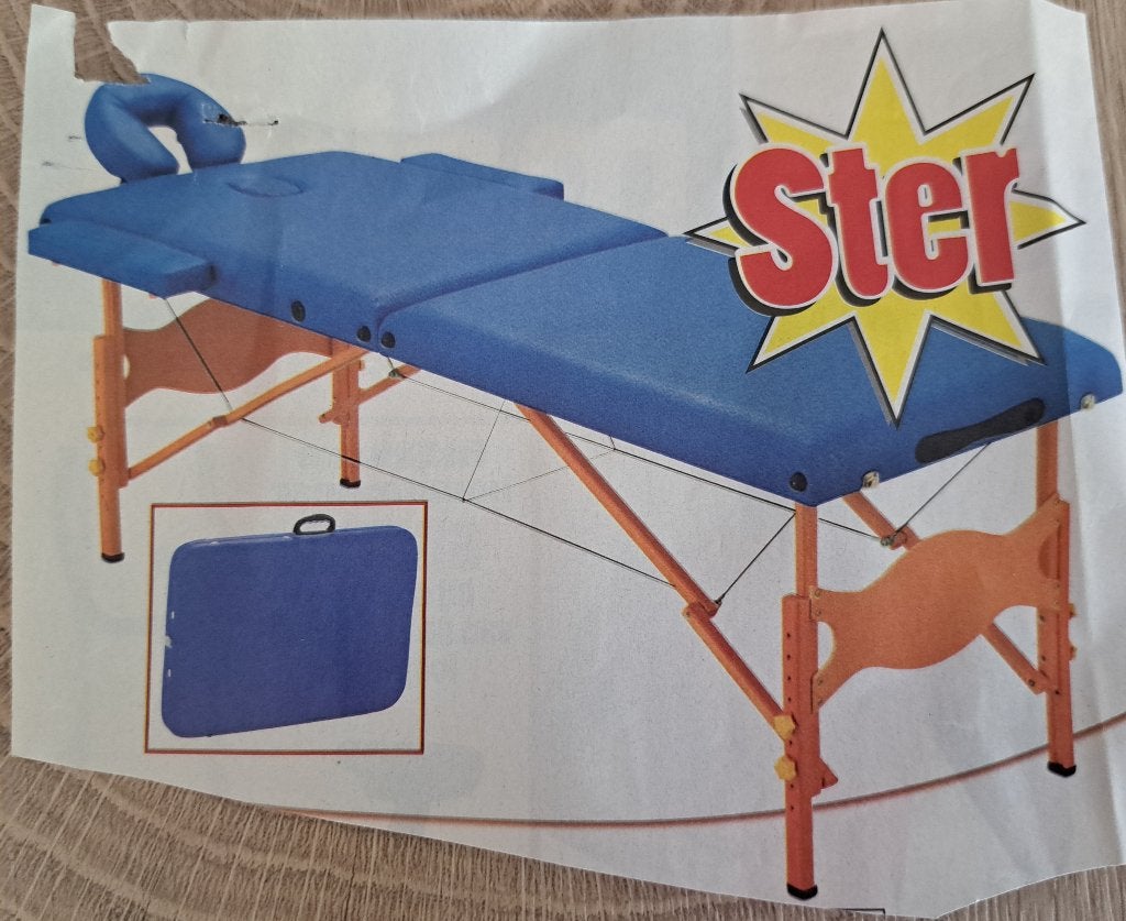 Table de massage pliable, Enlèvement, Utilisé, Table de massage