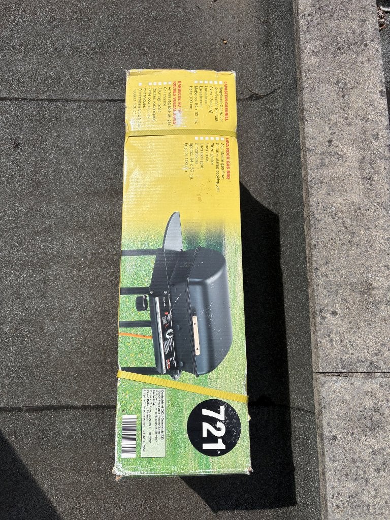 Gloednieuwe, ongeopende Lavasteen Gas Barbecue!, Tuin en Terras, Ophalen, Nieuw, Geen merk