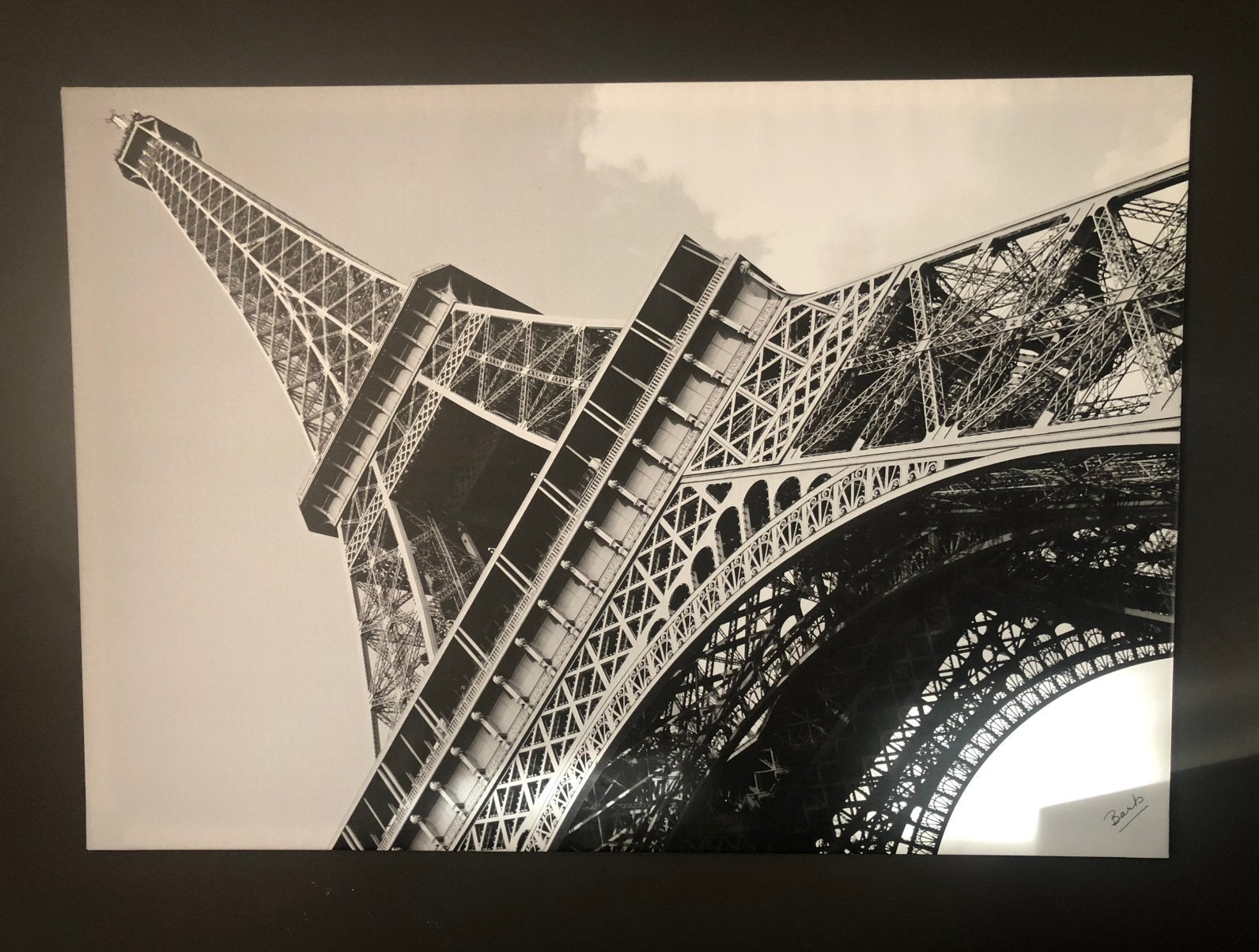 Groot canvasdoek Eiffeltoren, Enlèvement, Utilisé, 200 cm, 140 cm