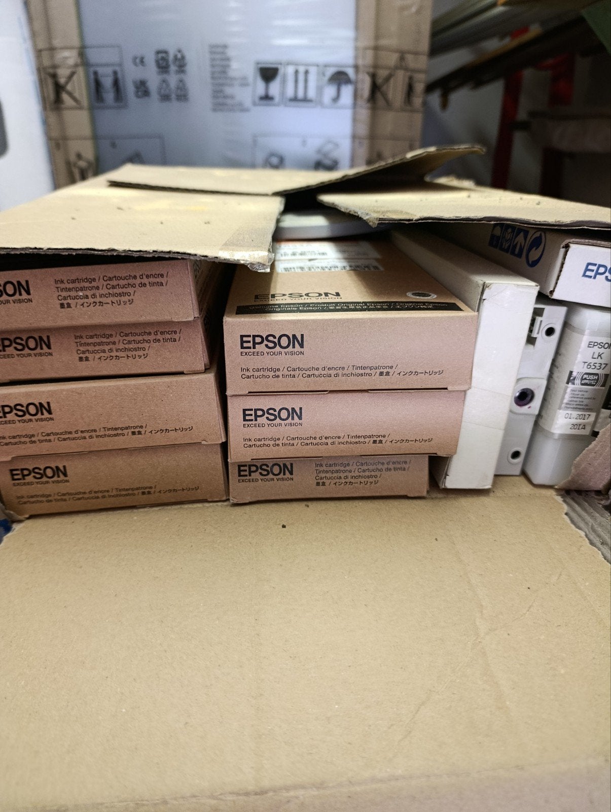 Epson stylus pro 4900 inkt, Ophalen