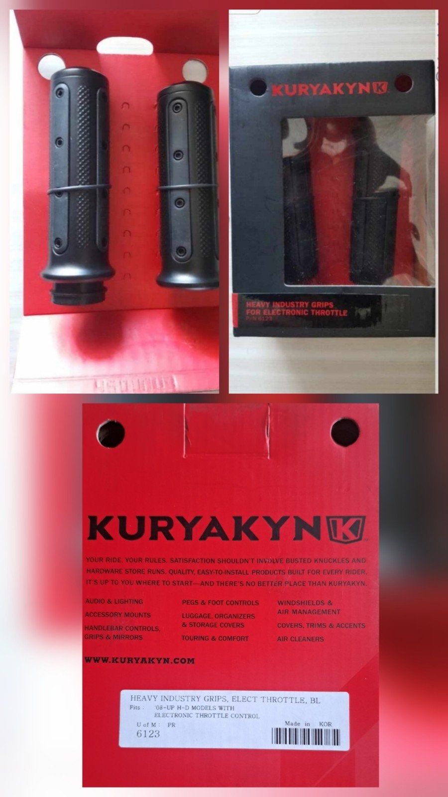 KURYAKYN GRIPS, Ophalen of Verzenden