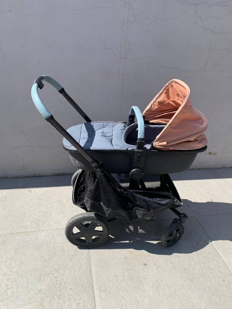 Kinderwagen Quinny Hubb (duo), Gebruikt, Quinny, Verstelbare duwstang, Ophalen