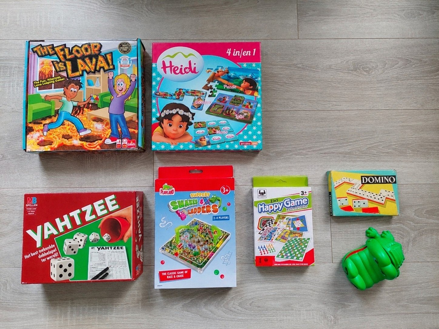 8€ voor 7 gezelschapsspellen, Ophalen, Zo goed als nieuw