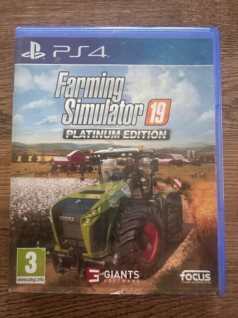 PS4 Farming simulator “platinum edition “, Consoles de jeu & Jeux vidéo, Enlèvement ou Envoi, Comme neuf