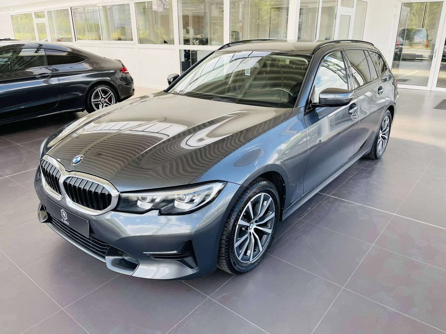 BMW 3 Serie 318 iA * GARANTIE + COCKPIT + LED + GPS PRO + CU, Argent ou Gris, Achat, Euro 6, 5 portes