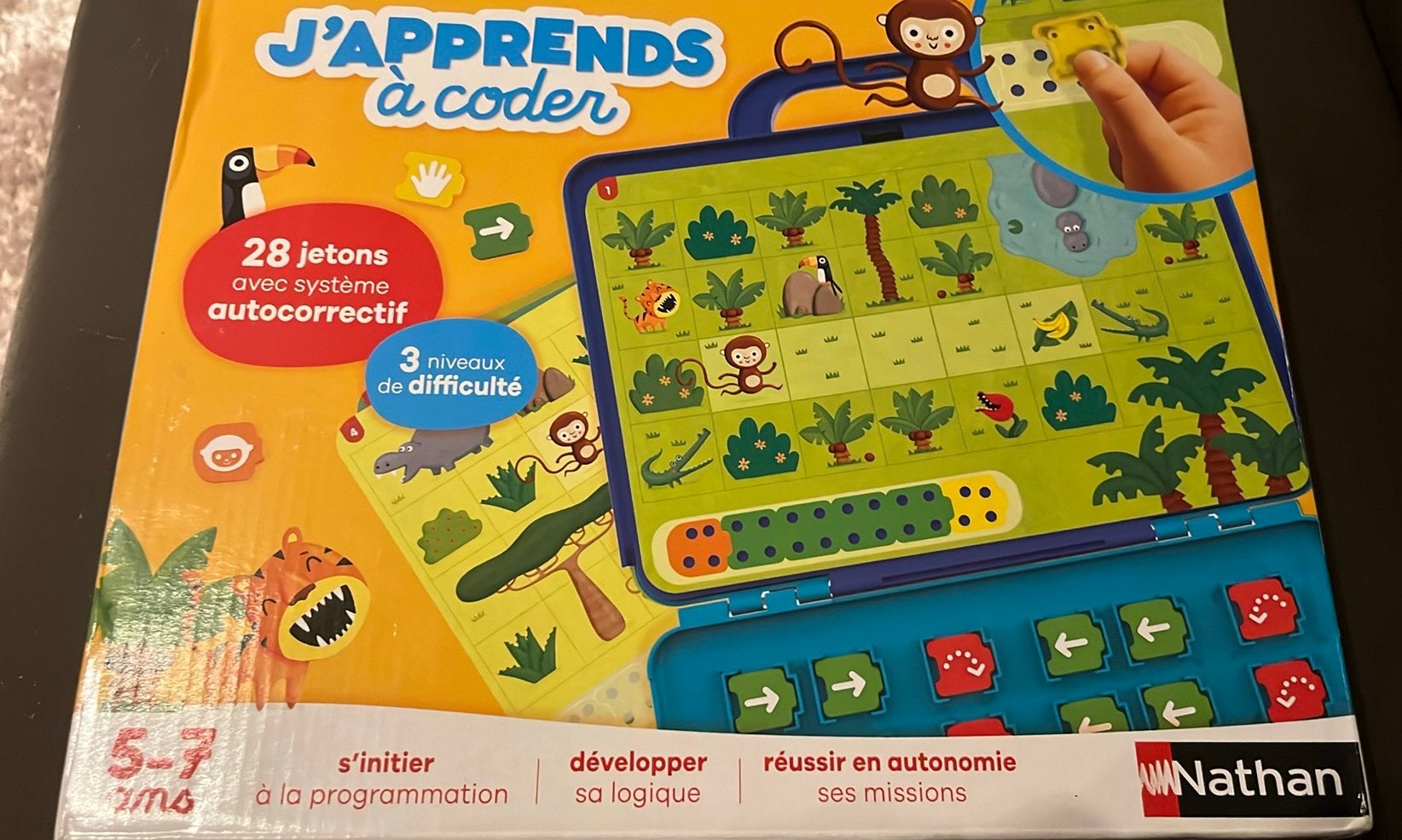 Jeu de logique / codage informatique - Nathan, Enlèvement ou Envoi, Comme neuf