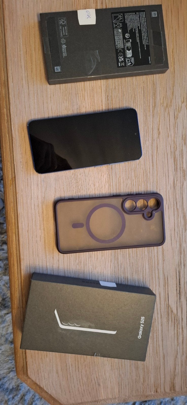 prachtige samsun s25 128gb, Télécoms, Enlèvement ou Envoi, Comme neuf, Autres modèles, Housse ou Sac