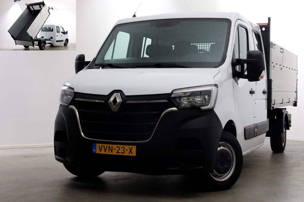 Renault Master T35 2.3 dCi 145pk L3 D.C. Kipper met hoge boo, Auto's, Renault, Wit, Bedrijf, Electronic Stability Program (ESP)
