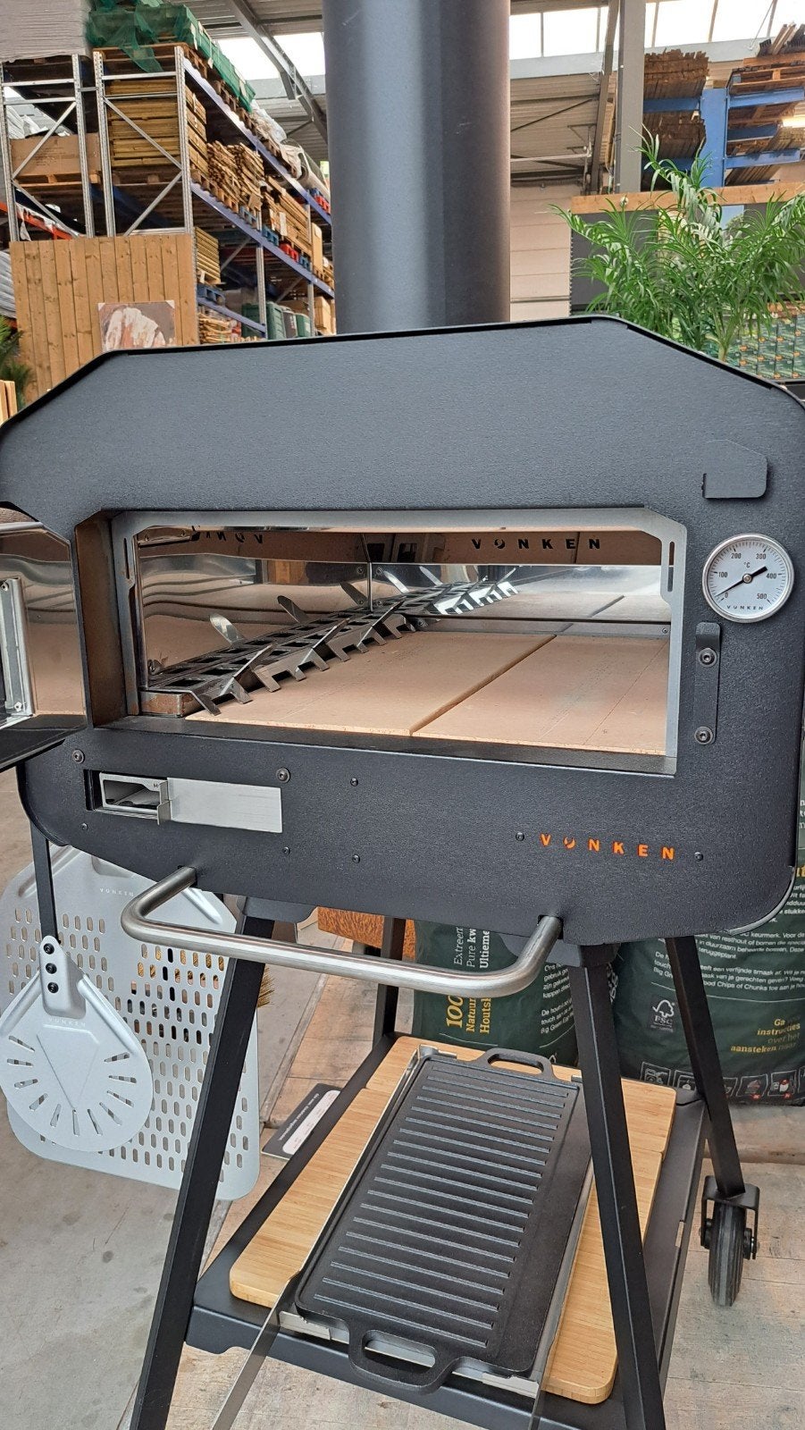 VONKEN URBAN PIZZAOVEN / HOUTOVEN, Ophalen of Verzenden