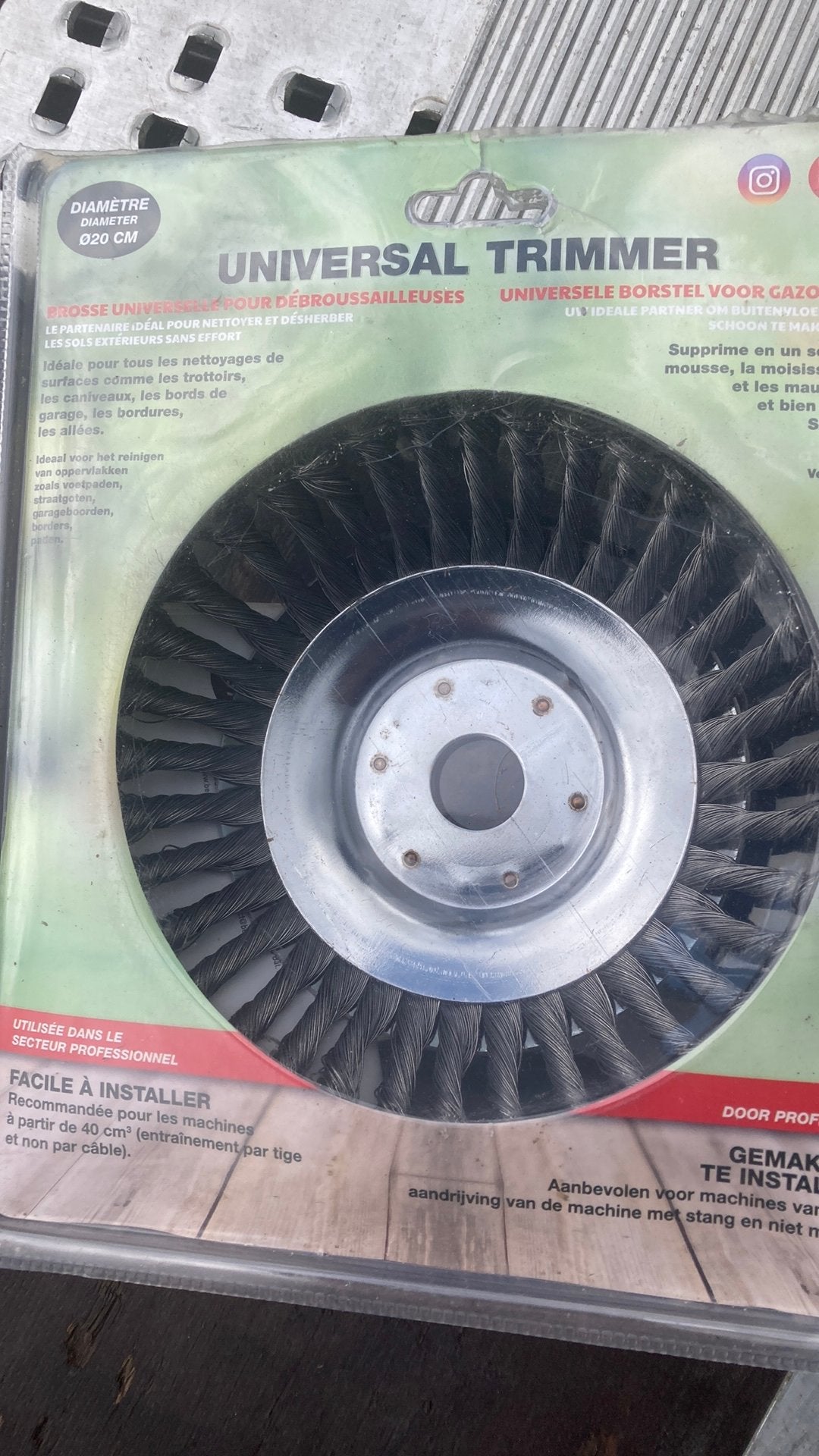 Universal trimmer, Ophalen, Zo goed als nieuw