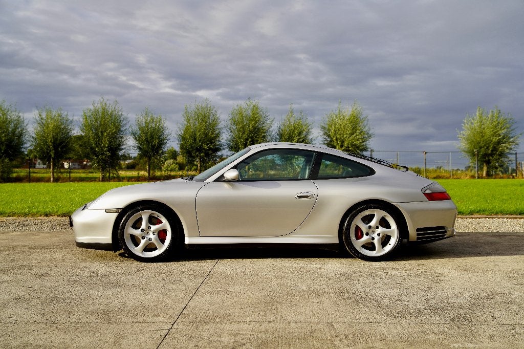 Porsche Carrera 4S 911 - 996 MANUEEL, Auto's, Zwart, Leder, Vierwielaandrijving, 2 deurs