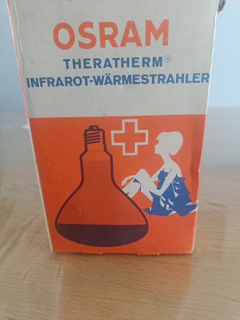 oude Osram infrarood lamp, Antiquités & Art, Enlèvement ou Envoi