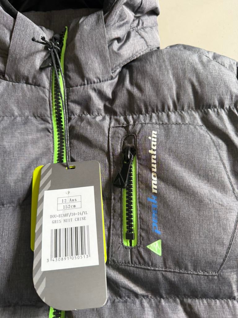 Winterjas 12 jaar 152cm peak moutain, Enlèvement, Neuf, Garçon ou Fille, Manteau