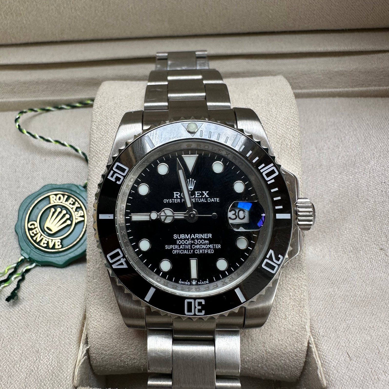 Montre rolex, Bijoux, Sacs & Beauté, Montres | Hommes, Enlèvement ou Envoi, Comme neuf, Rolex
