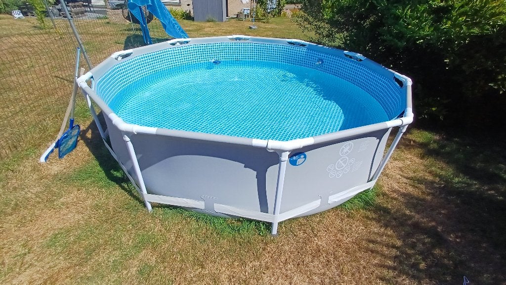 Piscine Intex, Jardin & Terrasse, Piscines, 200 à 400 cm, Rond, Enlèvement, Utilisé