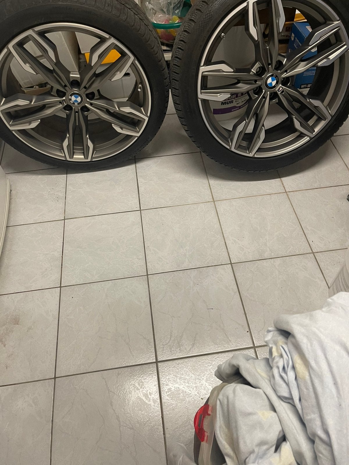 Originele BMW winterset 21 inch styling718, Pneus et Jantes, Pneus hiver, 21 pouces, Enlèvement