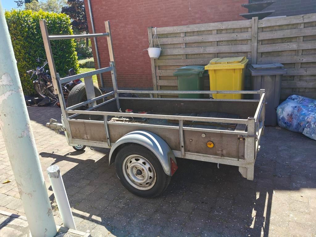 Project Aanhangwagen 750 kg 200x100, Ophalen