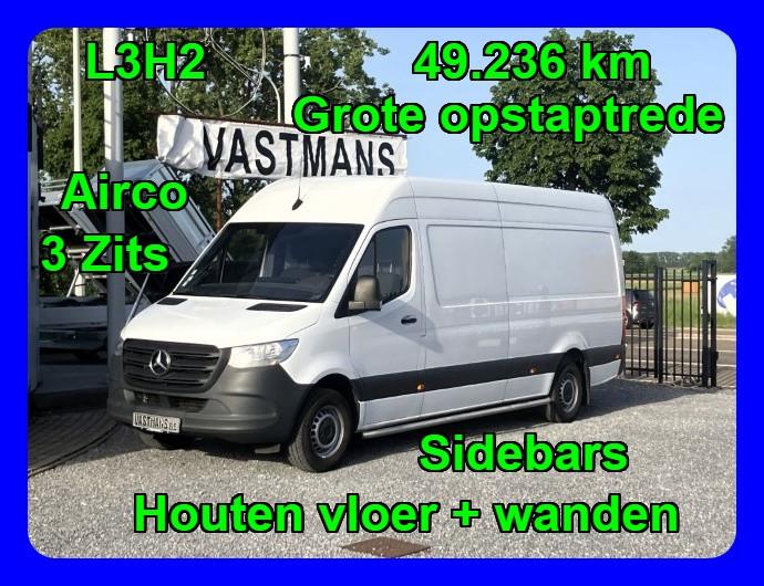 Mercedes-Benz Sprinter 315 28200€+BTW L3 H2 L3H2 Sidebars, Auto's, Bestelwagens en Lichte vracht, 1951 cc, 4 cilinders, 2000 kg