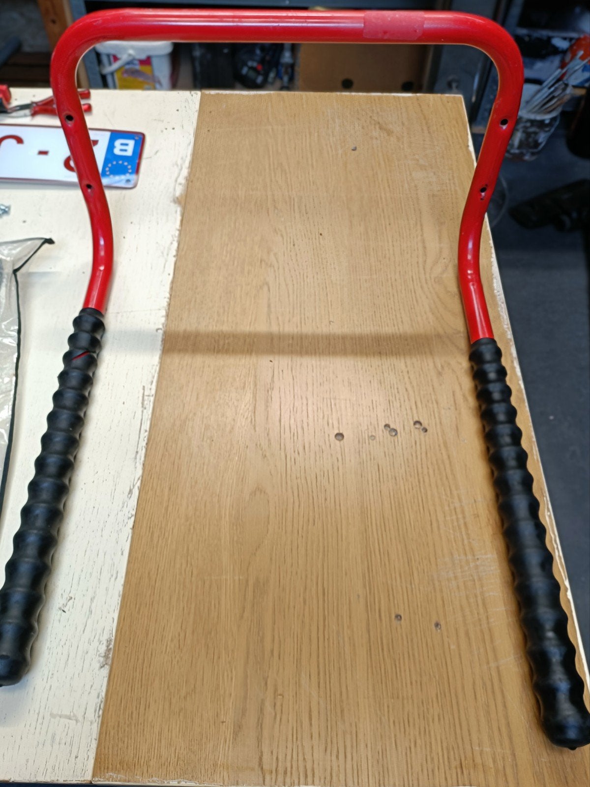 Mottez/Support mural pour vélo/système de suspension de vélo, Enlèvement, 2 vélos, Utilisé