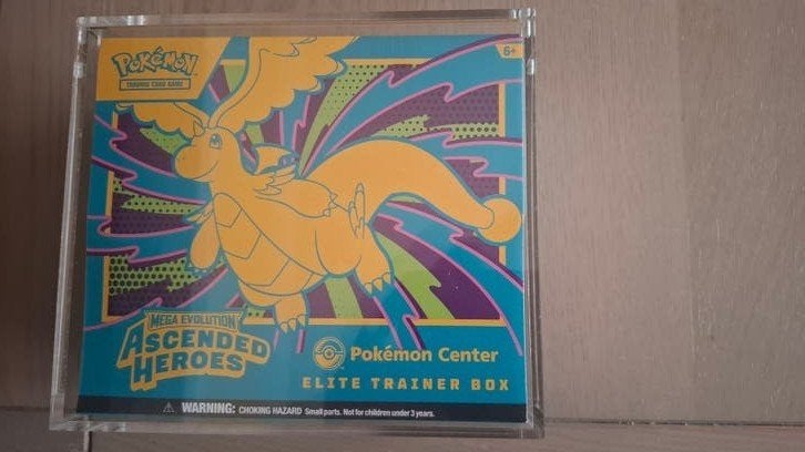 Ascended heroes  etb  pokemon center + plexi box, Ophalen