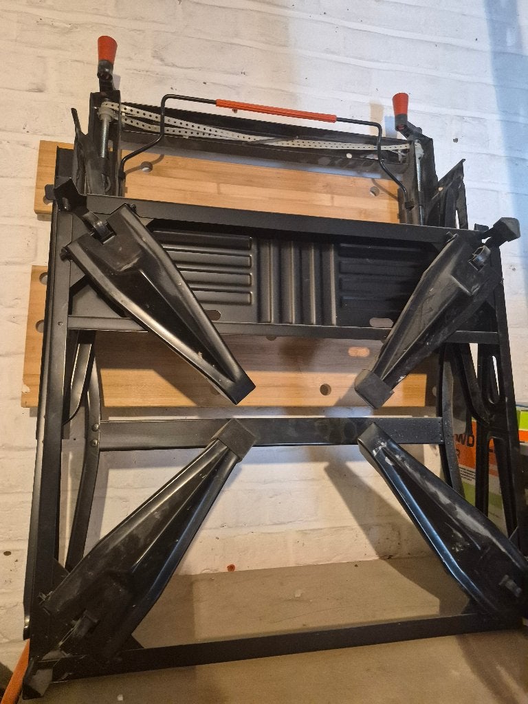 Werktafel, Ophalen, Zo goed als nieuw, Bankschroef